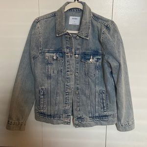 Old Navy American flag jean jacket